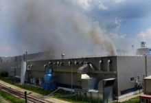 Загорелся завод BMW в Германии 